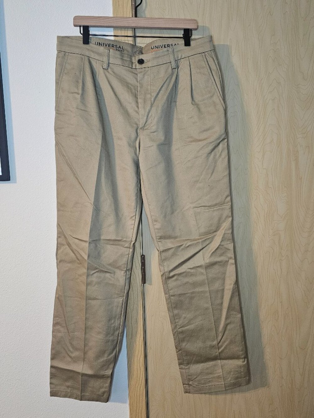 Man's khaki pants
